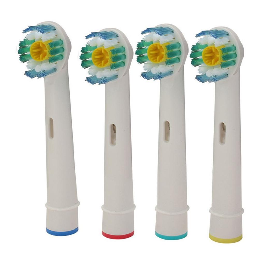 4 Stuks Opzetborstels Voor Oral B Elektrische Tandenborstel Advance Power/Pro Gezondheid/Triumph/3D Excel/Vitality Precision Clean