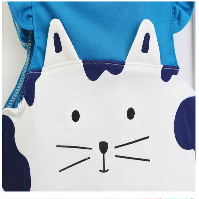 praktische Babyschell Schönen Cartoon Tiere Anti-Dressing kinder Weste Schürzen Wasserdicht Ärmellose Kleid Kleidung 1-3Y