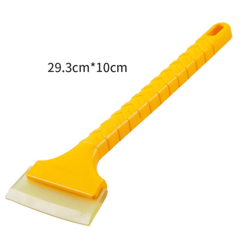 Multipurpose Snow Scraper Widen Metal Blades ABS Anti-slip Handle Car Windsheild Snow Shovel Ice Scraper Scoops Garden Tools: Army Green