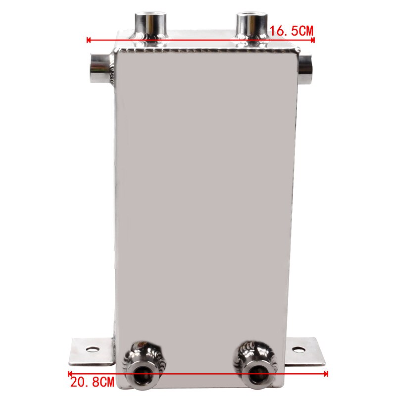 Réservoir de surtension de carburant universel, 4l, en aluminium léger et robuste, Port 6AN