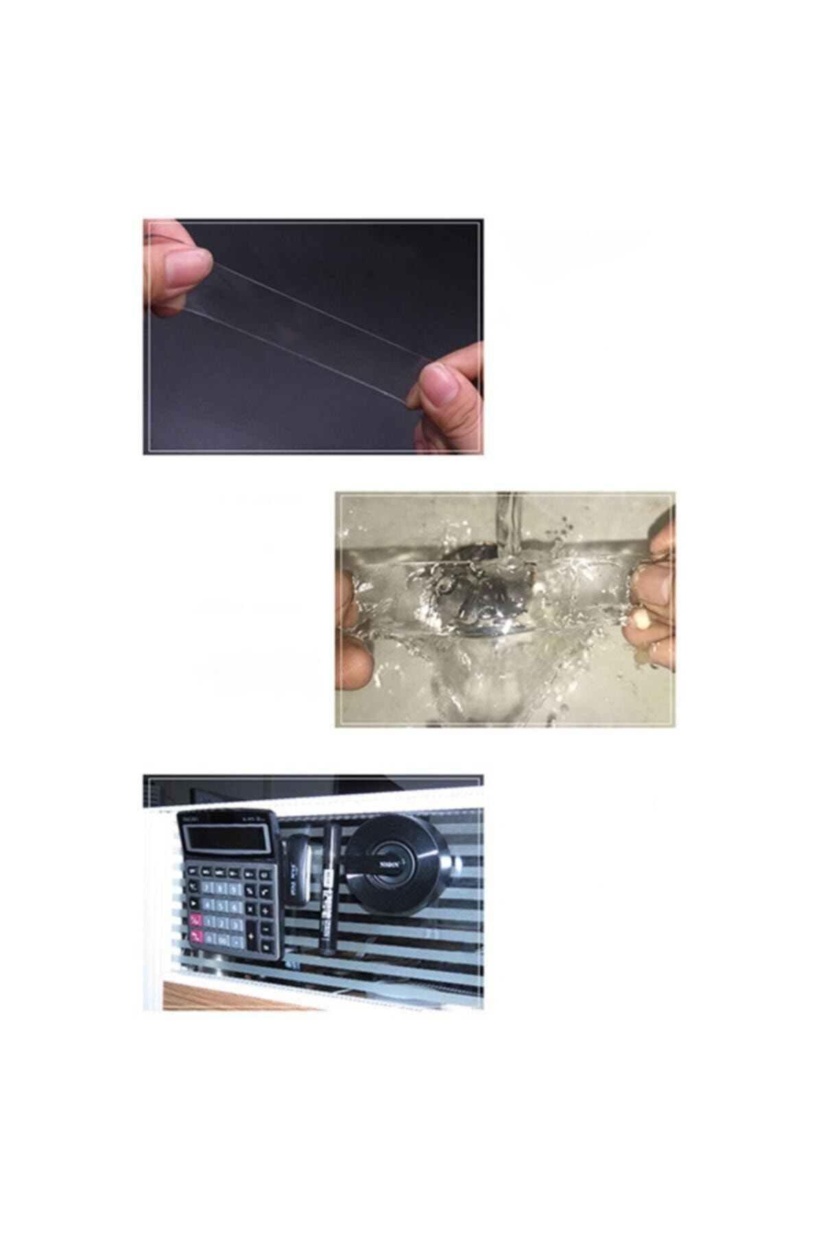 Nano magic Tape Double Sided Tape Transparent NoTrace Reusable Waterproof Adhesive Tape Cleanable Home gekkotape