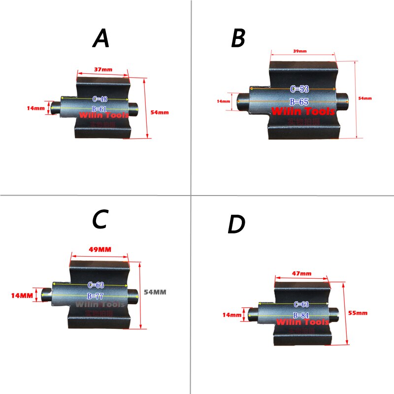 Pneumatic Wrench Axis Hammer Block Service Tool Multi Specification Air Hammer Impact Wrench Parts Strike Block