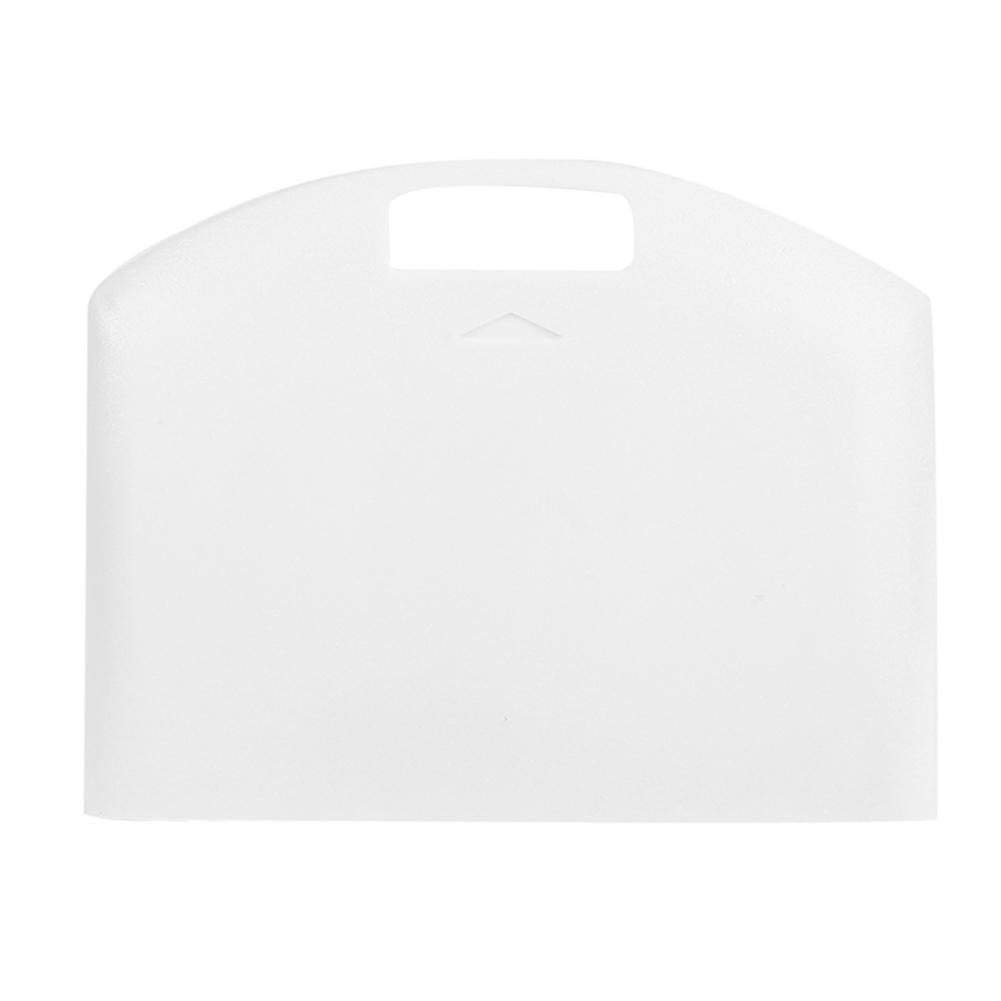 Cubierta de plástico para puerta trasera de batería, funda protectora para Sony PS Portátil PSP 1000, pieza de repuesto de 60x48x4mm, color blanco y negro, 1 unidad: Blanco