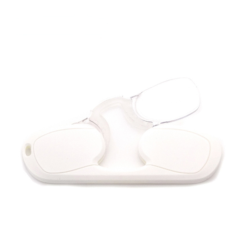 Mini gafas de lectura con Clip para hombre y mujer, anteojos recetados, sin patillas, Pince-nez1.0 + 1,5 + 2,0 + 2,5 + 3,0 + 3,5