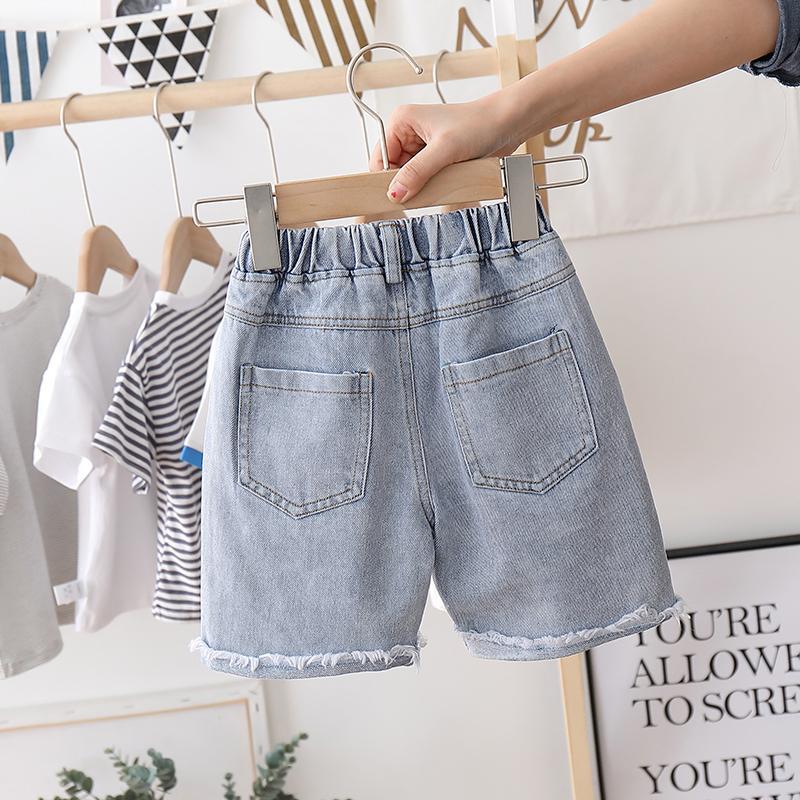 Jungen sommer kurze Hose neue freundlicher Jeans sommer Baby fünf-punkt hosen sommer jungen hosen Trend P4066