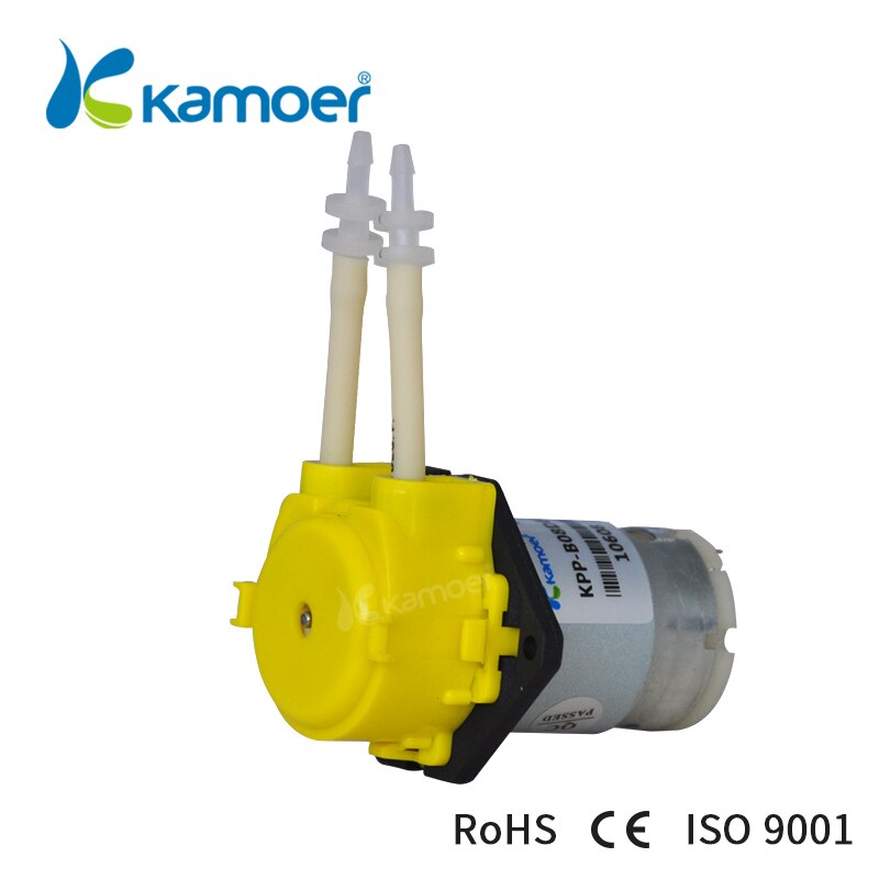 Kamoer nkp peristaltisk pumpe (mini dc vandpumpe 12v/24v,  bpt / silikoneslanger,, lige / l type)