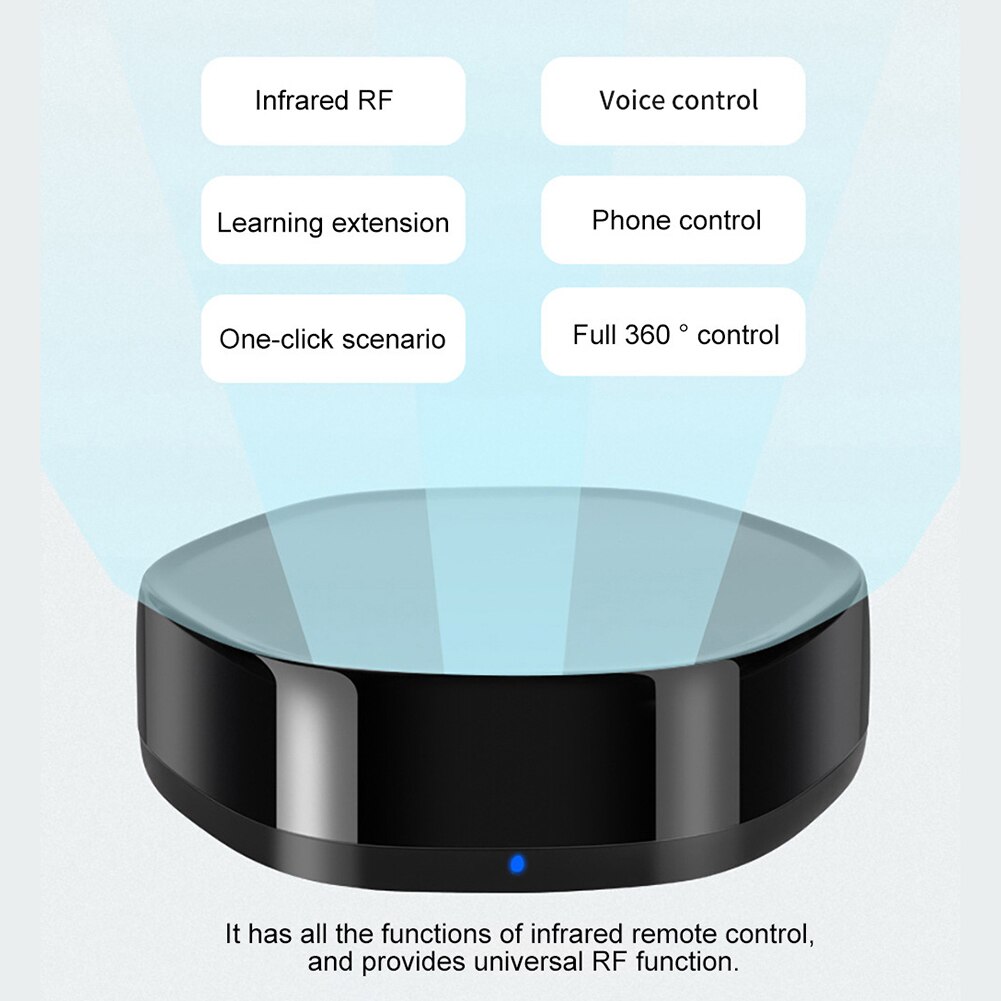 2 In 1 Home Auto Ai Voice Radio Frequentie Infrarood Radio Smart Afstandsbediening