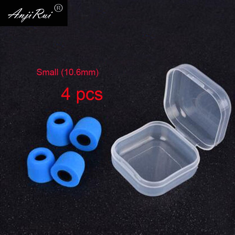 2Pair Memory Foam Ear Tips T500 (L M S) 4.9mm Caliber Ear Pads/Cap Sponge Eartips For In-ear Headphones Tips Headset Accessories: Beige