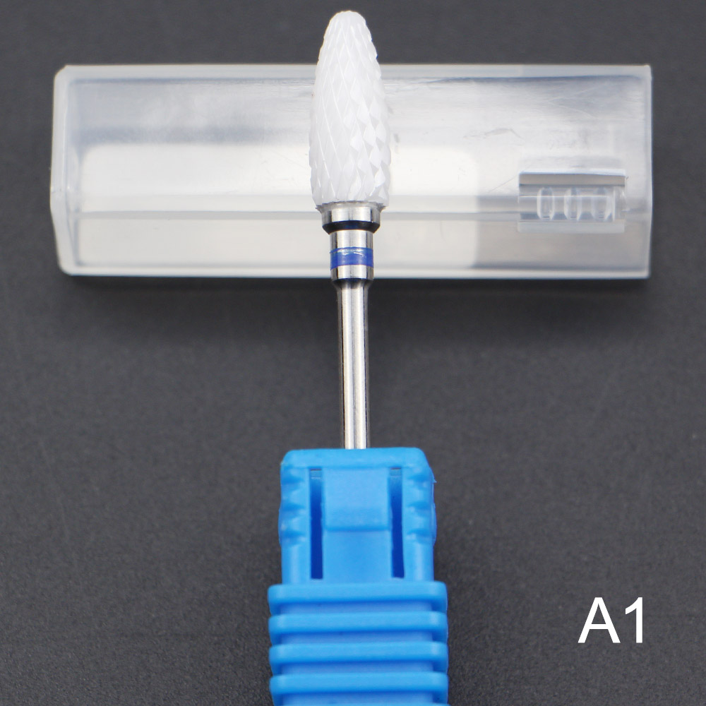 27 Type Ceramic Nail Drill Bits Manicure Milling Cutter For Electric Drill Machine Manicure Accessory Ceramic Nail File Tool: A1