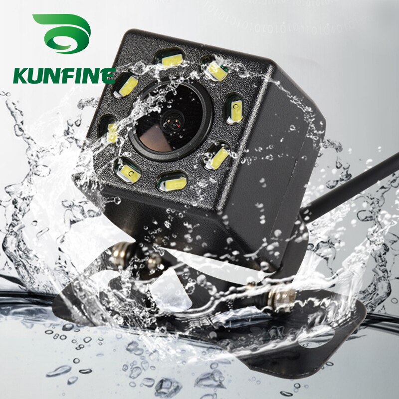 Universal Wireless CCD Rear View Camera with 8 LED Car Back Reverse Camera Night Vision Parking Assistance Camera