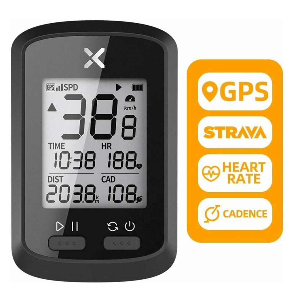 Smart GPS Cycling Computer X0SS G+ Waterproof Speedometer Road Bike MTB ANT+with Mileage Speed and Cadence Sensor Support