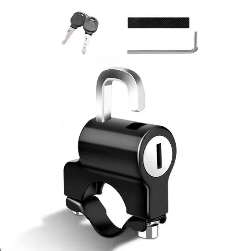 Elektrisch fietshelmslot Anti-diefstalbevestiging Multifunctioneel slot Hoofdbevestiging voor fietsen Anti-diefstal slot