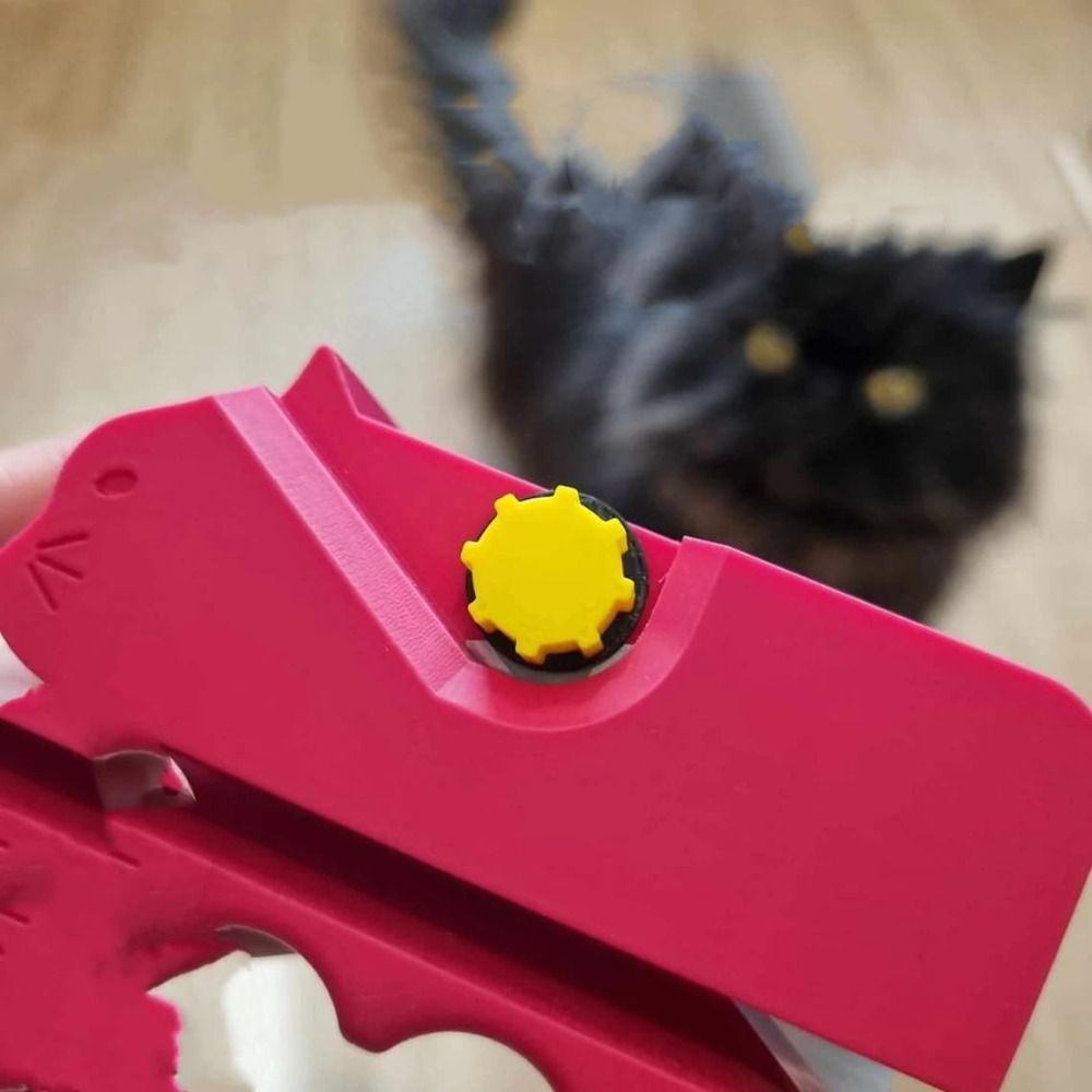 Handheld Cutting Tools Cardboard Cutter for Cat Scratchers Cute 3D Printed Card Board Cutter Portable