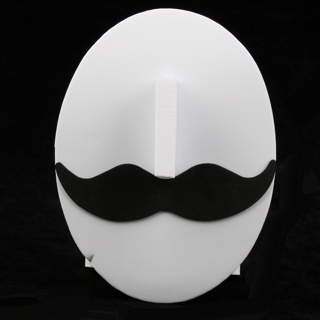 Moustache ansigt briller solbriller brille display stand holder organizer: 2