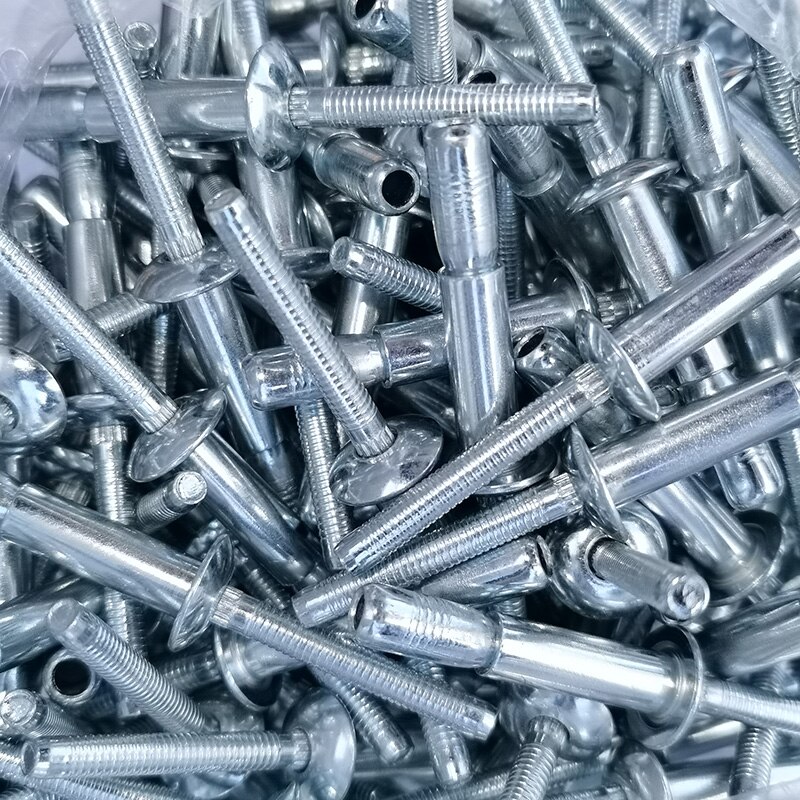 50PCS High Strength Structural Blind Rivet Carbon Steel Rivet Dome Head 4.8x10 4.8x14 6.4x14 6.4x20 9.6x21mm
