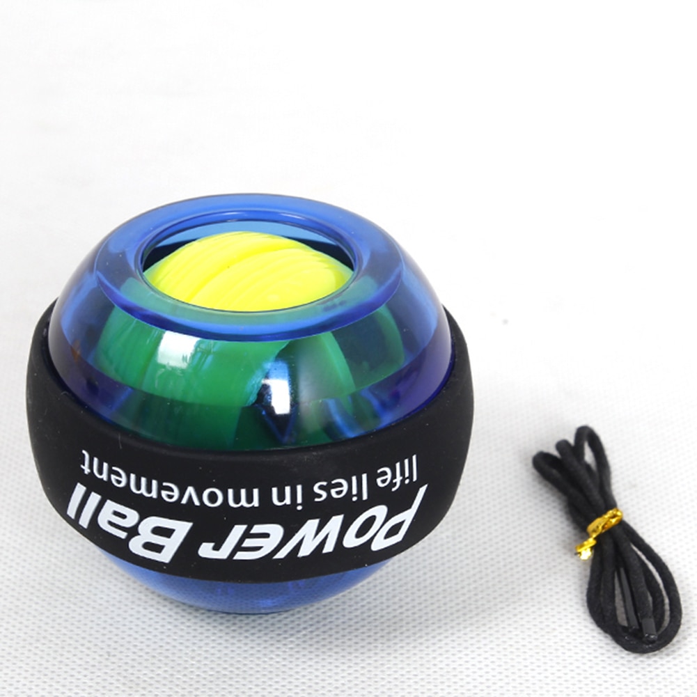 Aparato de entrenamiento carpiano Powerball bola para la muñeca entrenador giroscopio LED bola esencial SPINNER antitensión juguete