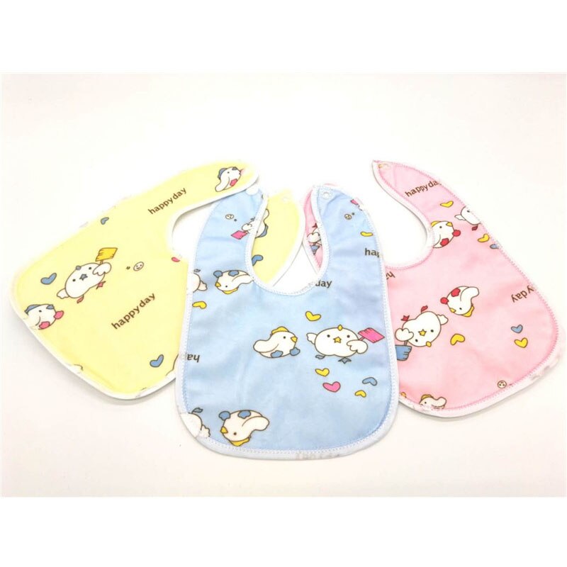 1pc Baby Lätzchen Bandana Wasserdichte 100% baumwolle Babadores rülpsen speichel handtuch Karikatur Jungen Mädchen zubehör kleidung