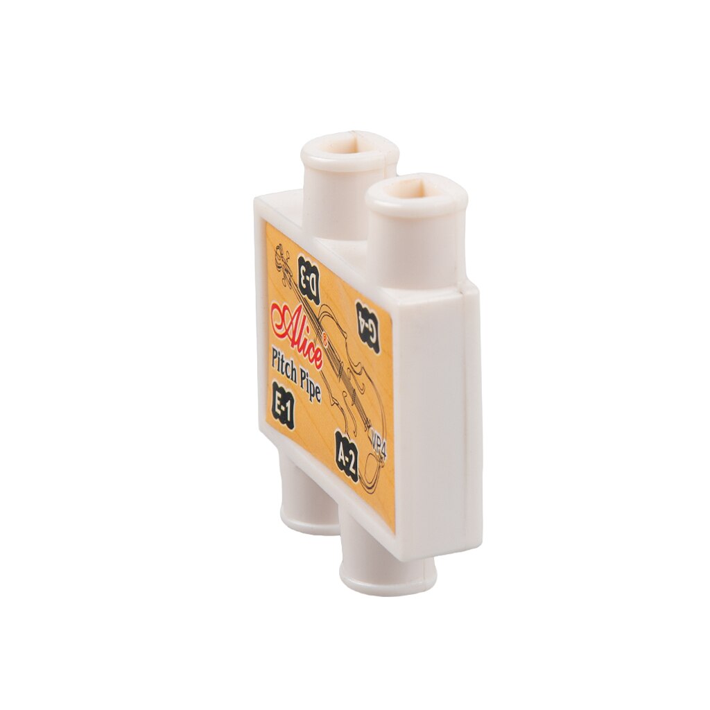 Alice A002AP Violin Pitch Pipe 4 Holes Plastic Pitch Pipe Traditional Classic Pitch Pipe