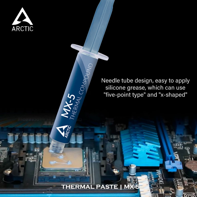 Arctic MX-5 2/4/8g thermal conductive silicone grease graphics card thermal paste desktop cpu notebook thermal conductive sil