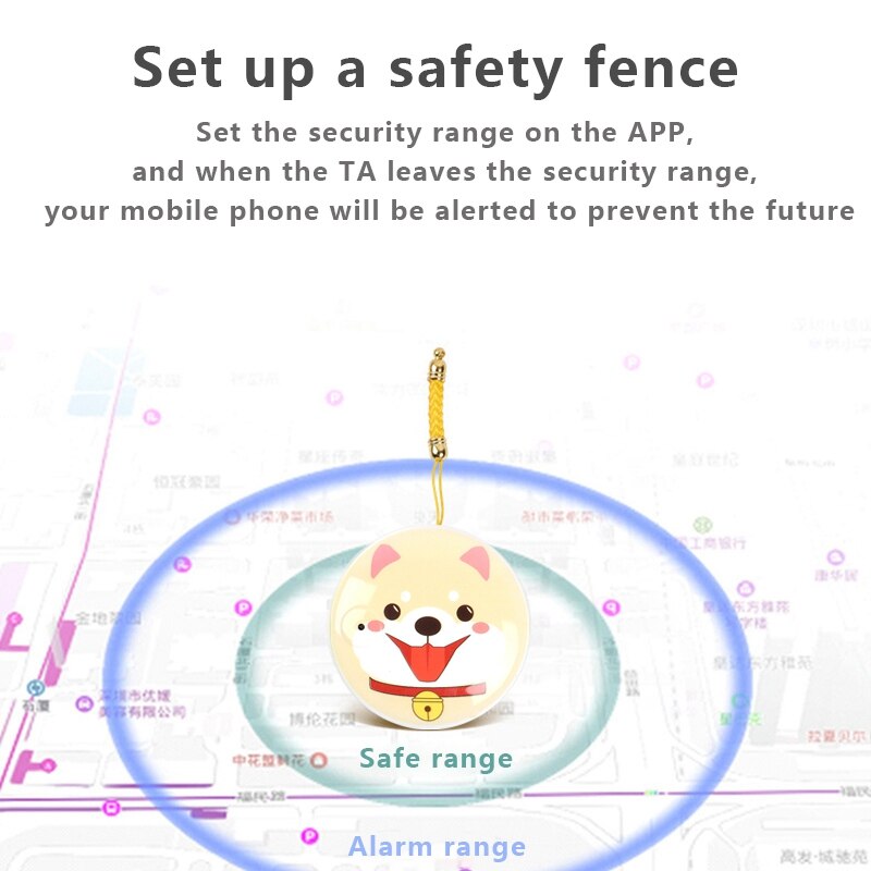 Locator Gps+Wifi+Lbs Anti-Lost Device Button Key Car Anti-Theft Trackerchild Elderly Anti-Lost Device
