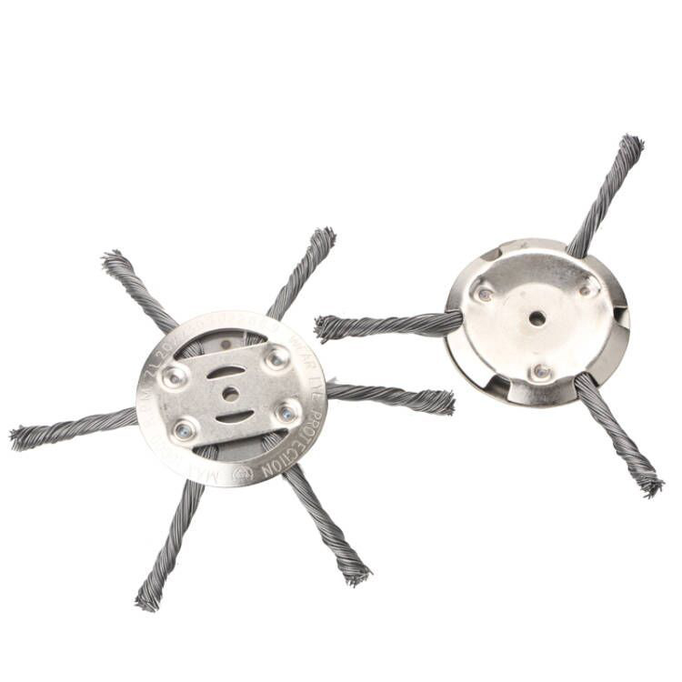 Cabezal de corte de césped resistente al desgaste, disco de deshierbe de alambre de acero anticorrosión, accesorios de cortacésped para césped de acera de patio