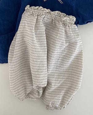 2022 neue Baby verlieren Beiläufige Hosen Kleinkind Mädchen Punkt Hosen Kleinkind Junge Harem Hosen Baumwolle Baby Hosen Säugling Kleidung: Plaid / 9M  73cm