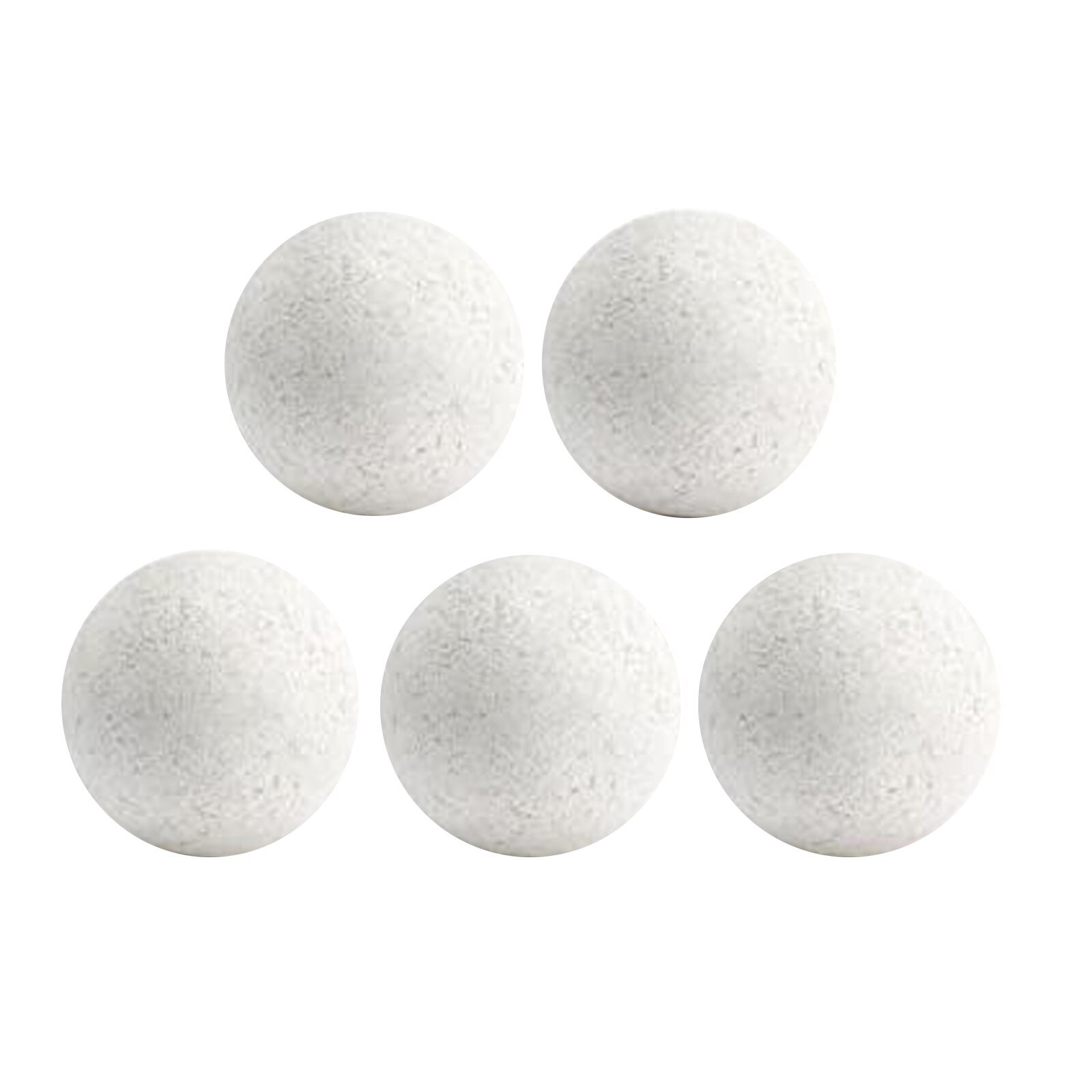 25# Table Football Table White Plastic Frosted Football Cork Table Top Ball Table Soccer Table Ball Solid Plastic Football Balls