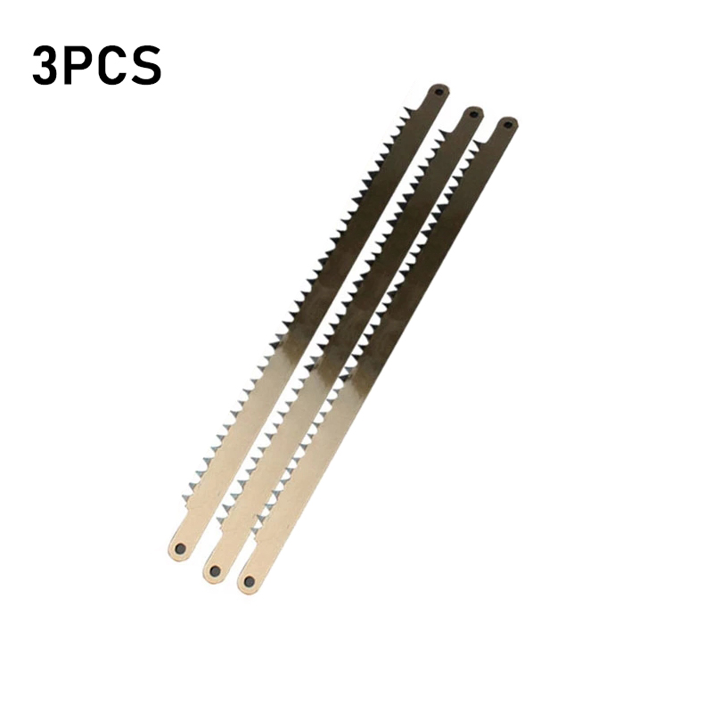 12-Zoll-Ersatzblätter für MetallsäGen, 4 Zähne Profi Zoll, 300 mm Handsägeblätter zum Schneiden von frischem, grünem Holz: Beige