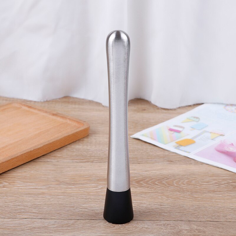 Mojito – pilon à Cocktail en acier inoxydable, ustensile de Bar utile pour Cocktail, mélangeur de Bar en acier inoxydable, préparation de fruits, glace écrasée, outil de Bar