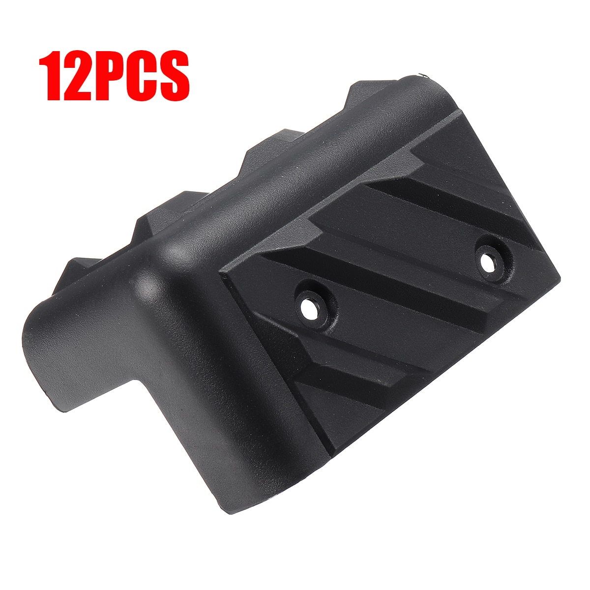 12PCS Plastic Black Speaker Cabinet Corner Sound Box Protector Box Front and Rear Package Corners Wrap Angles Home Decor