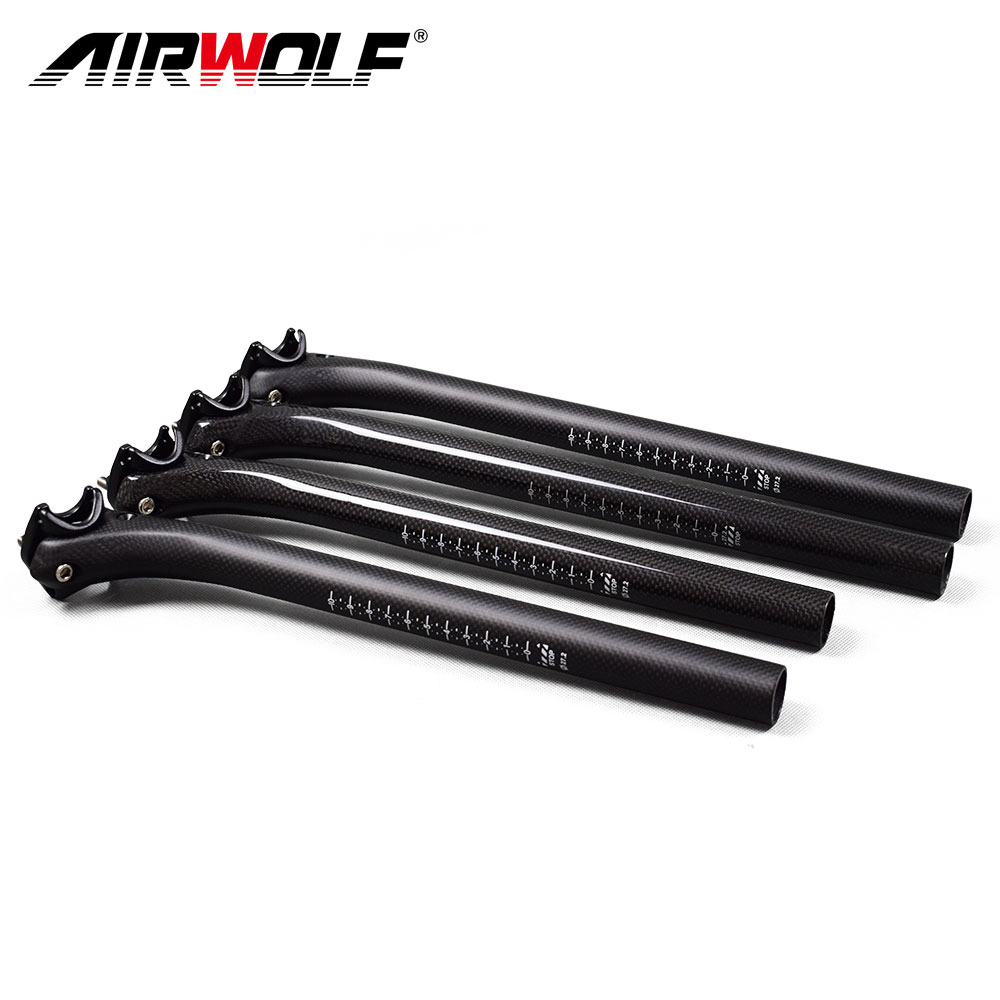 neue Carbon Sattelstütze 27,2 30,8 31.6*350-400mm Voll Carbon Mtb Straße Mountainbike Sattelstütze Oem china Fabrik Verkäufe Bike Teile