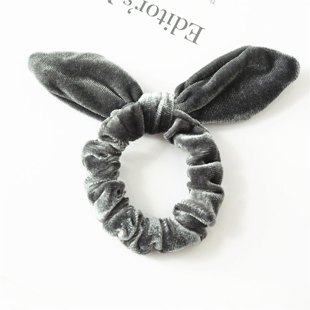 Elástico para cabelo, acessório feminino de veludo para cabelo, faixa de cabelo