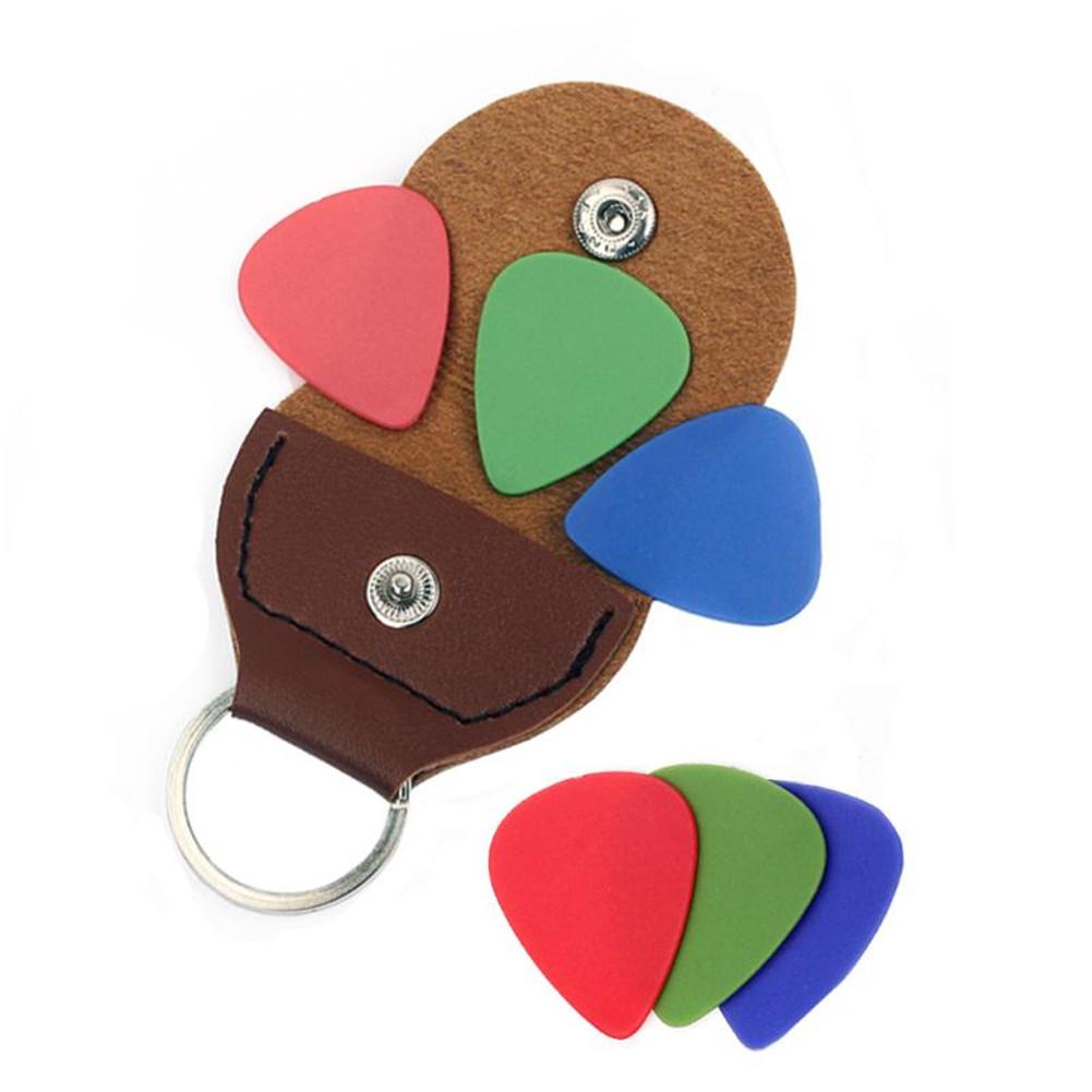 10 Pcs Guitar Pick with Holder Set Guitar Accessories