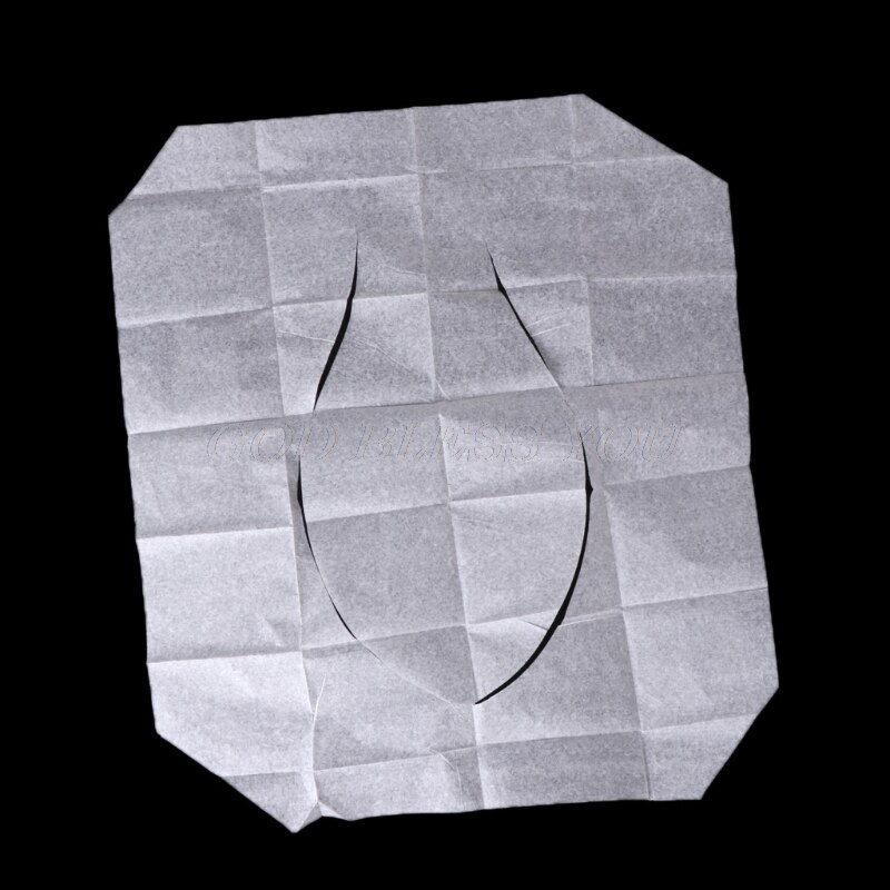 10 Stks/zak Wegwerp Wc-bril Mat 100% Waterdichte Wc-papier Pad