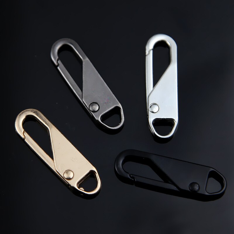 10PCS Alloy Universal Zipper Puller for Clothing Zip Fixer Removable Zipper Slider DIY Sewing Instant Repair Zipper For Bags