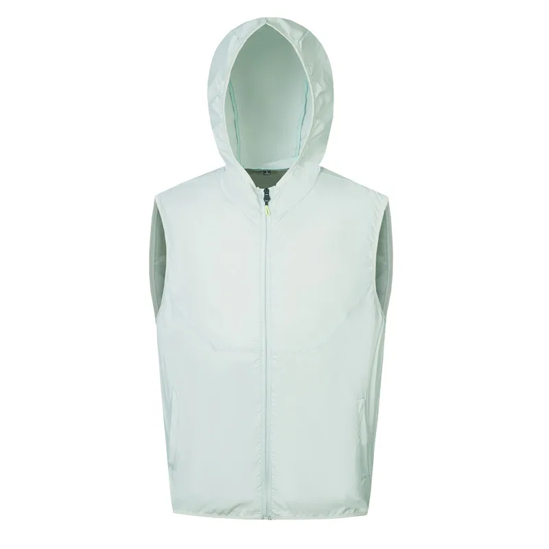 draussen-kühlweste mit usb-ladefunktion und Ventilator, klimatisierte kleidung, Ideal zum wandern, kühlend bei hohen sommertemperaturen, ärmellose arbeitsjacke: S / Braun