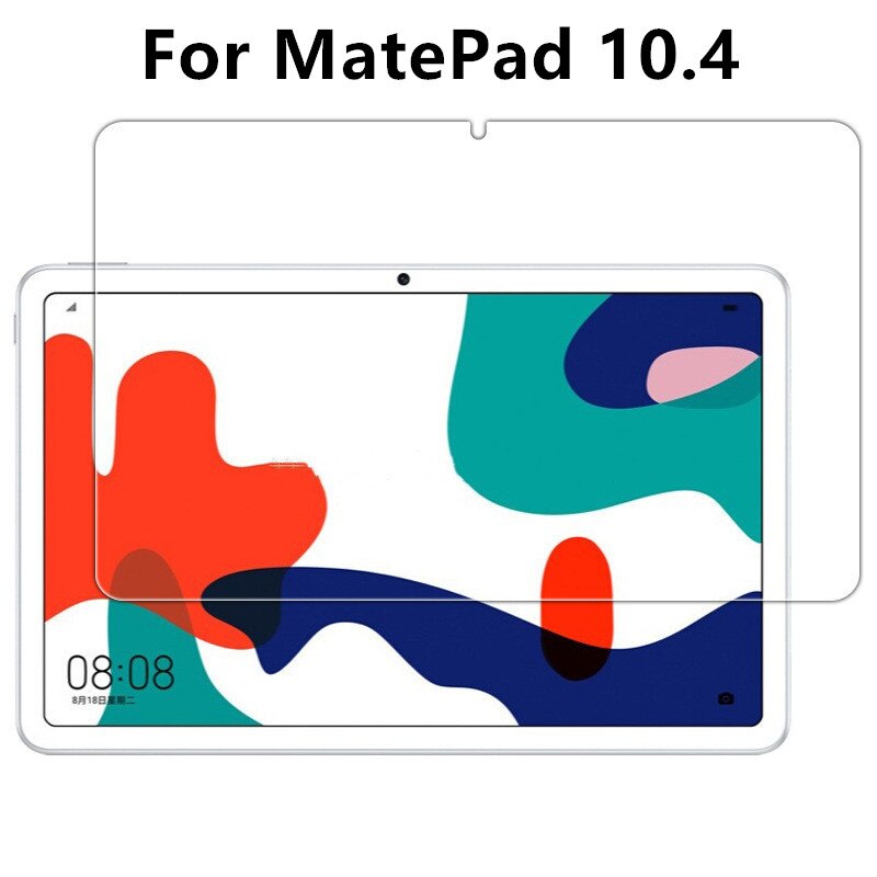Tempered Glass For Huawei MatePad Pro 10.8 12.6 / MatePad 10.4 2022 11 Mate Pad T8 8.0" T10 T10S 10.1 Tablet Screen Protector: MatePad 10.4