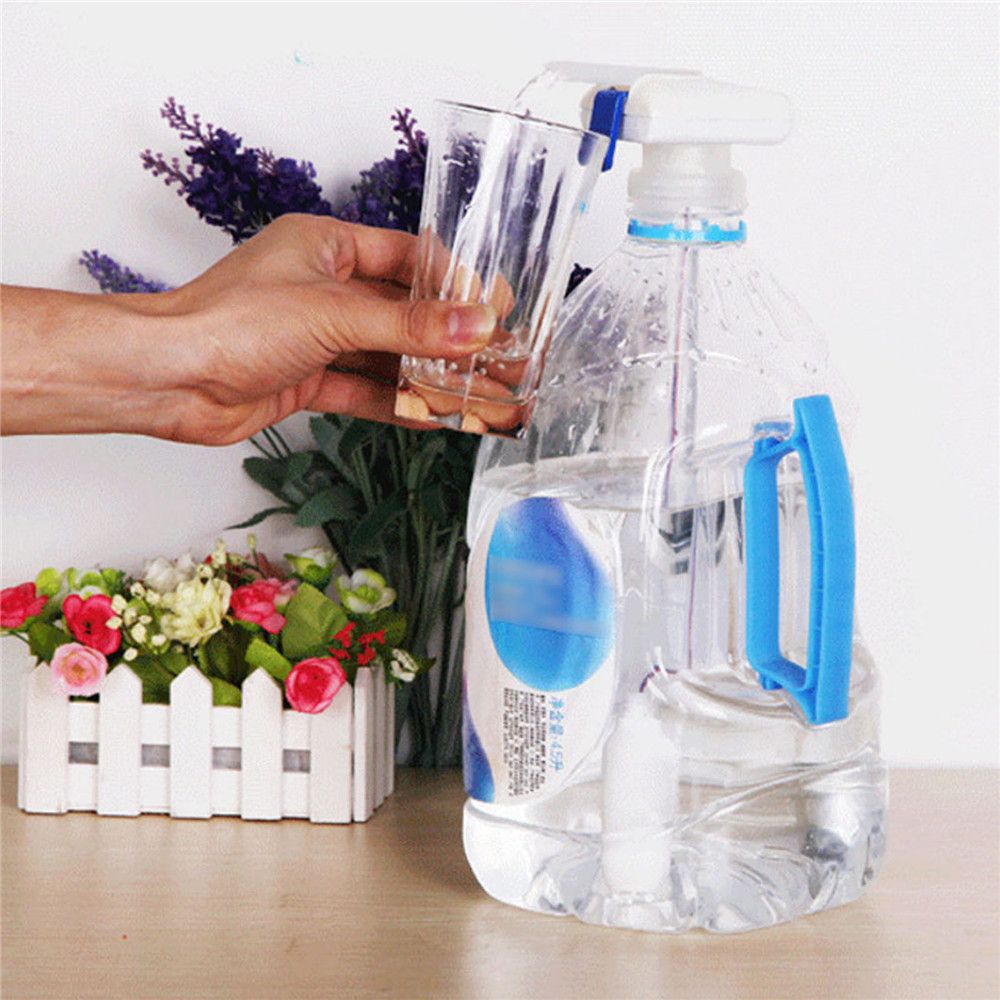 Plast hög magisk kran pumpenhet elektrisk automatisk vatten dryck dryck spill bevis mjölk juice dispenser hem viktigt