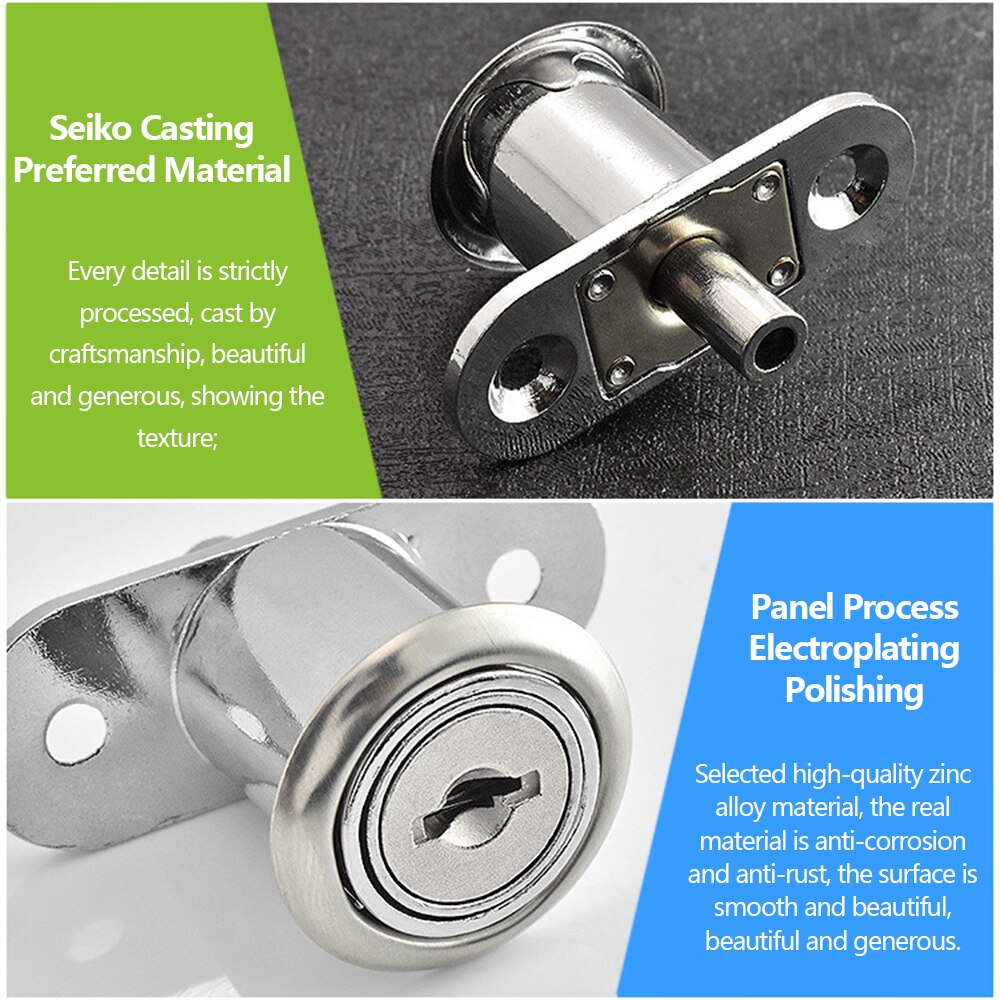 1 Set Door Lock For Cabinet Wooden Door Sliding Door Lock Sliding Door Lock Light Box Lock Window Button Lock