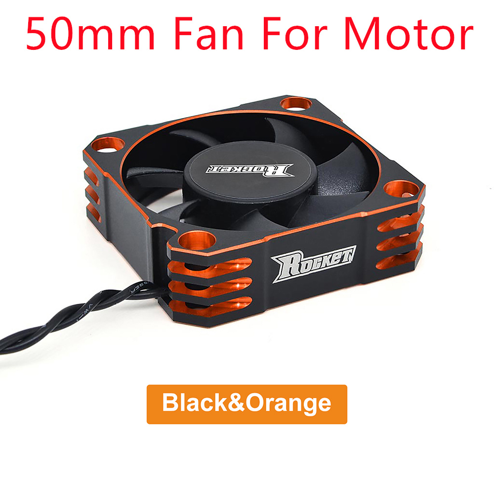 Rocket RC Fan 25mm 30mm 35mm 40mm 50mm SURPASS HOBBY Heat Dissipation Cooling Fan for for 1/10 1/8 RC Car Brushless Motor: plum