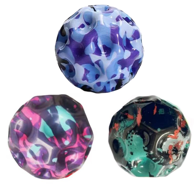 Extreme High Bounce Ball Raum Astro Sprung ball Moonball Kinder Balle Rebondis sante verbessern Hand Auge Koordination Kinderspiele