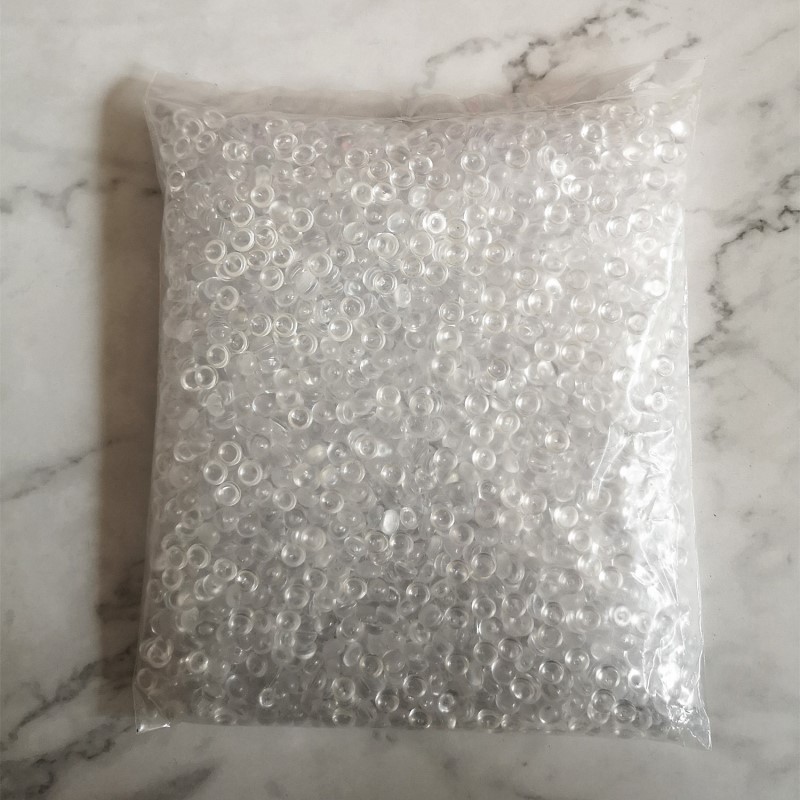 500 g 21 Farben Kristall flache Fischglasperlen Schleimzubehör Bunte Gummibälle für Schleimfüller DIY Zubehör Dekoration