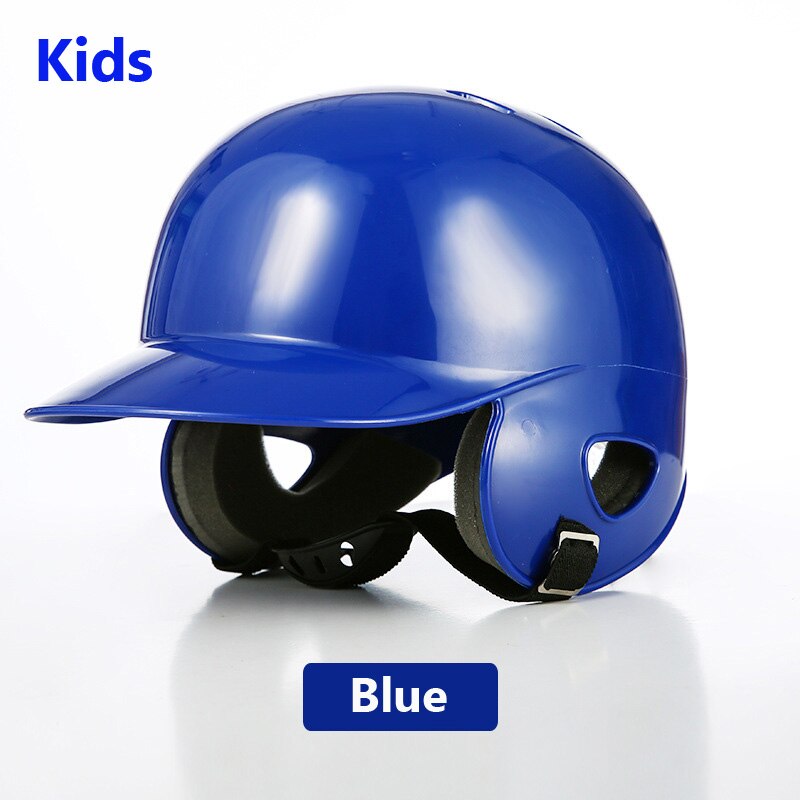 Honkbal Helm Volwassen Kinderen Kids Studenten Softbal Batting Helm Duurzaam Tiener Hoofd-Bescherming Hoed Rijden Helm: Blue Kid