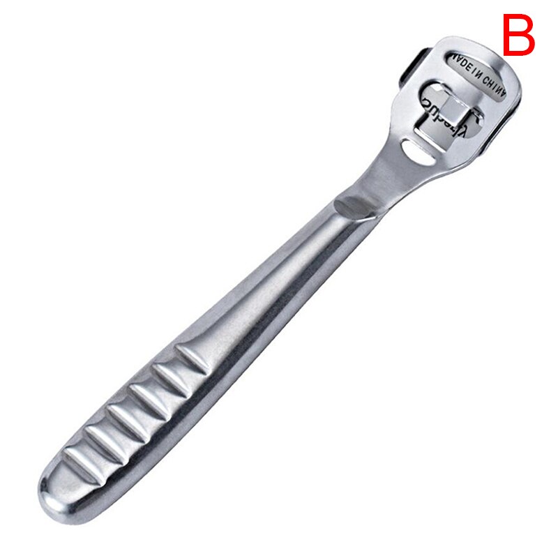 1 Set Stainless Steel Foot Skin Shaver Corn Cuticle Cutter Remover Rasp Pedicure File Foot Callus 10 Blades Foot Care Tool: 3