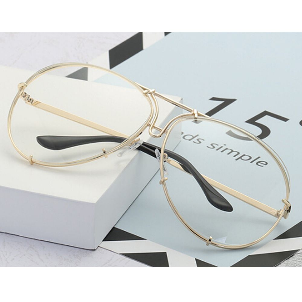 Oversized Cat Eye Zonnebril Vrouwen Zonnebril Flat Top Grote Vrouwelijke Brillen Frame Driver Bril Auto Accessoires: 2