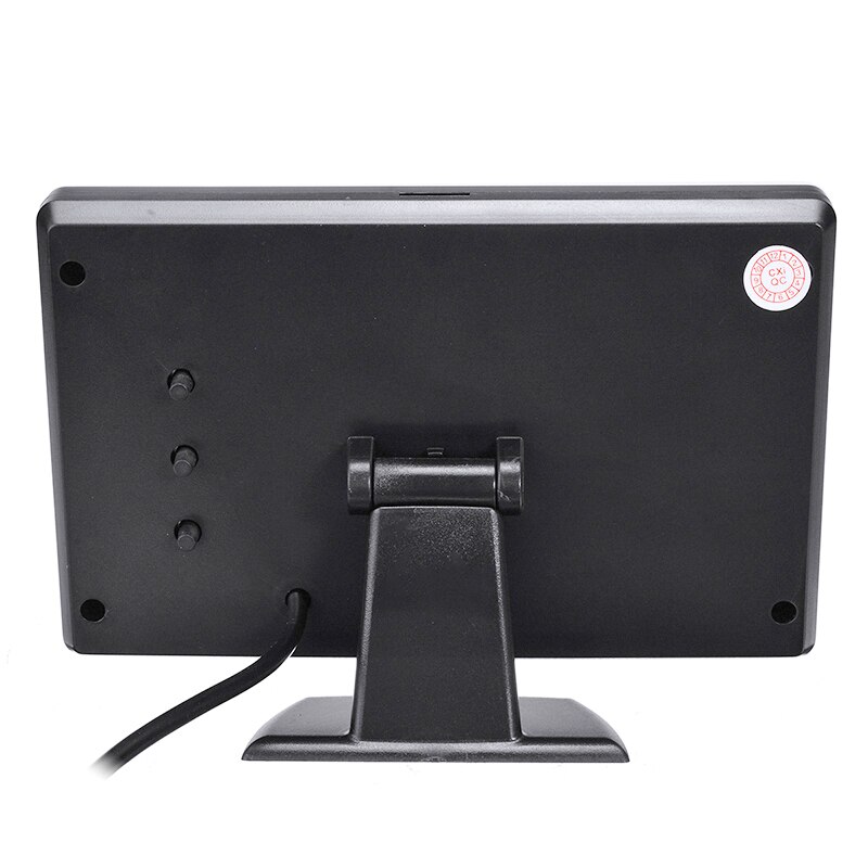4.3 Inch LCD Car Monitor Display Reverse Camera Parking System Mini HD LCD Audio Video Security Tester Camera Monitor+Cable