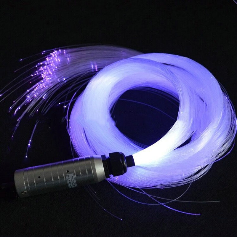 RF touch remote control 12V 6W RGB LED Fiber Optic driver Light engine RGB Star DIY Ceiling Kit 100/150/200pcs 2M 0.75mm cable