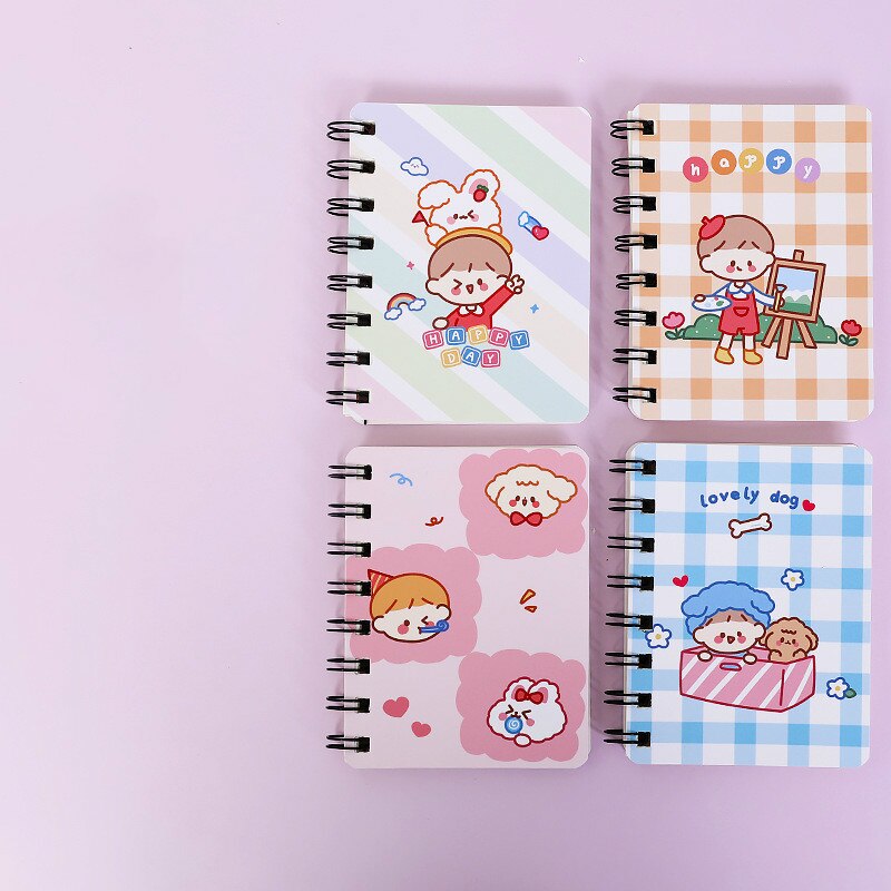 Kawaii 80 Sheet Mini Pocket Diary Notebooks Agenda To Do list Notepads Planner Stationery Random Cover: D