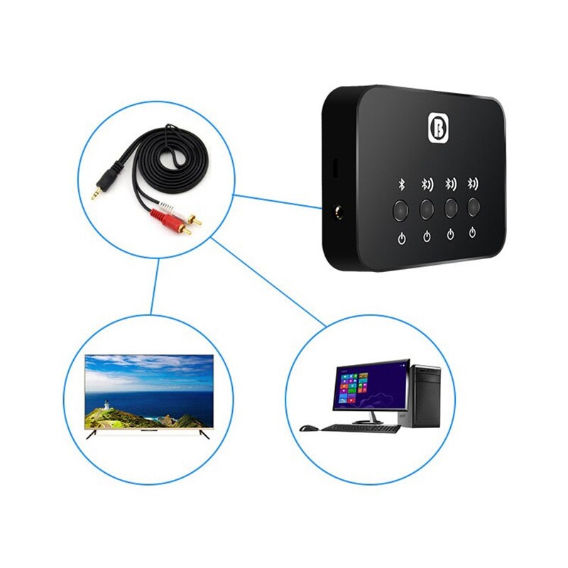 Bw-107 Bluetooth 4,0 Stereo o Absender Splitter Adapter Musik Empfänger teilen Gerät Funktion Für praktisch Für Earph