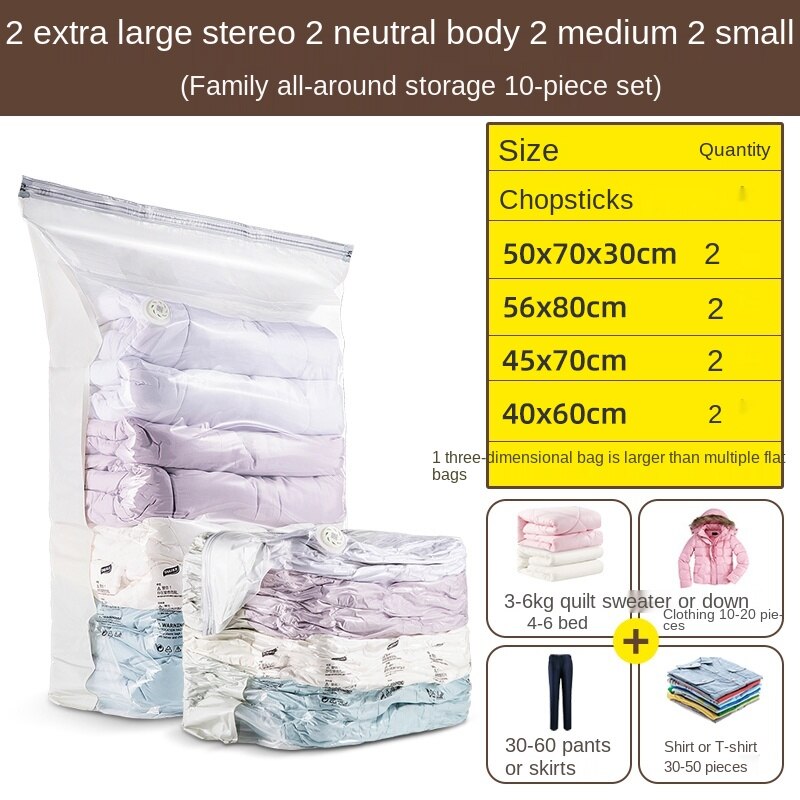 Twin/Twin-XL) Schuimmatras vacuümzak voor verhuizing/opslag